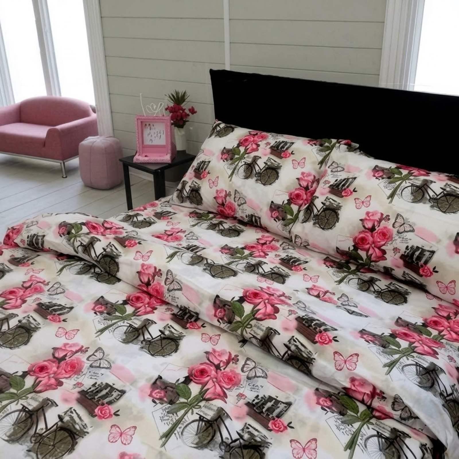 Комплект постельного белья Vital Textile Голд Люкс бязь евро 200х220 см (BLе-808)