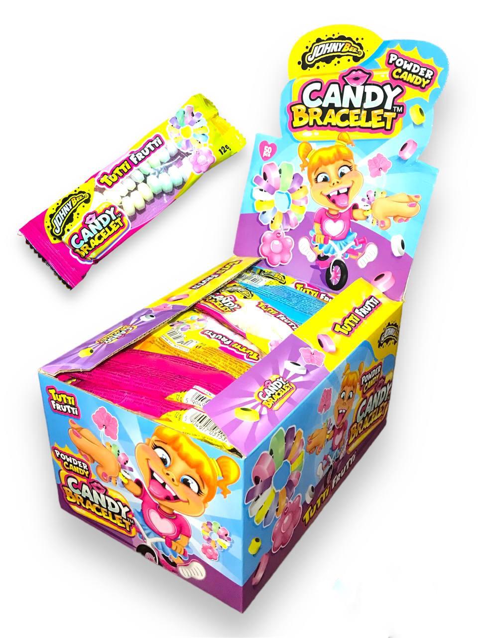Драже фруктовое Johny Bee Сладкий браслет 50 шт. 12 г (00000006012)