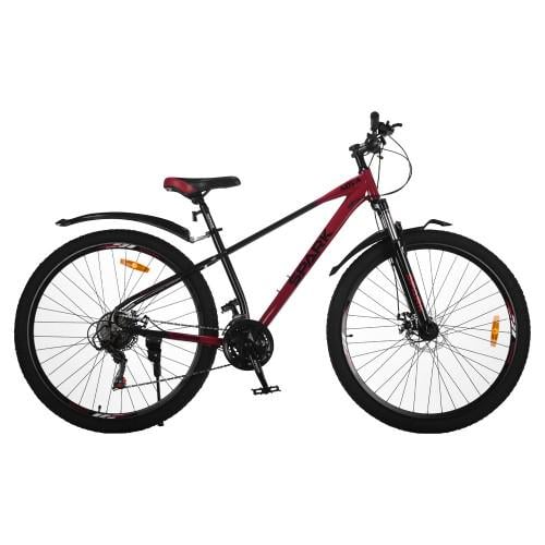 Велосипед SPARK NOVA колеса 29" стальная рама 17" вишневый с черным (000239253)