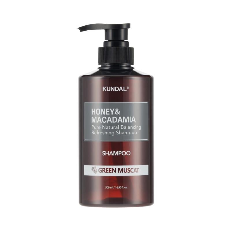 Шампунь відновлюючий Kundal Honey & Macadamia Nature Shampoo Green Muscat Зелений мускат 500 мл (421700)