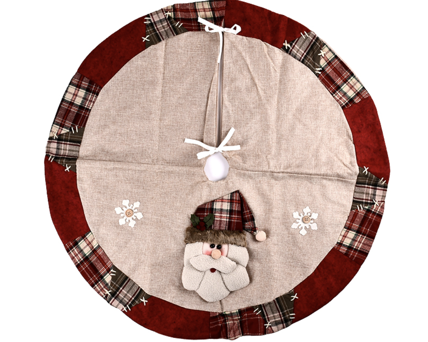 Коврик-юбка под елку HOME R95949 d80 см - фото 1 Коврик-юбка под елку HOME R95949 d80 см - фото 1