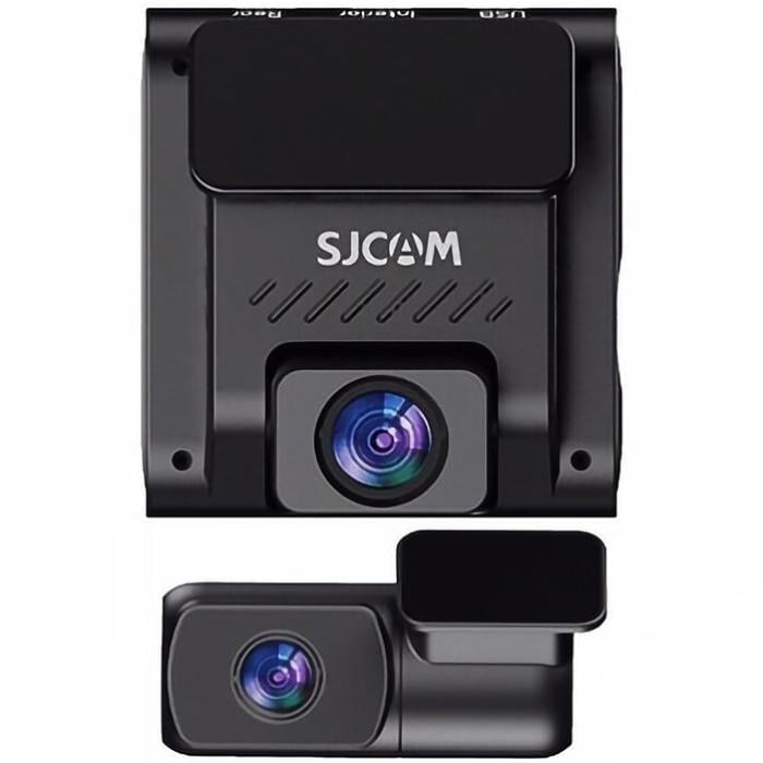 Видеорегистратор автомобильный SJCAM Dashcam M60 с камерой заднего вида WIFI/GPS/4K 3840x2160/HDR Black (6972476162954)