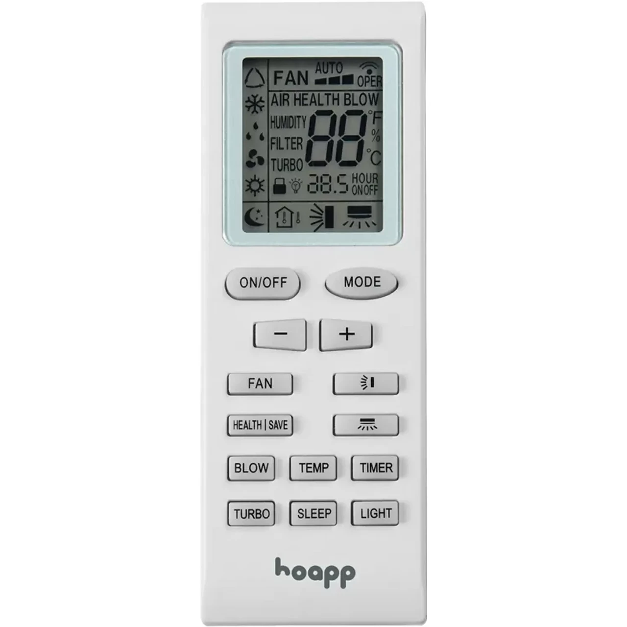 Пульт для кондиционера HOAPP YB1FA (2185406386)