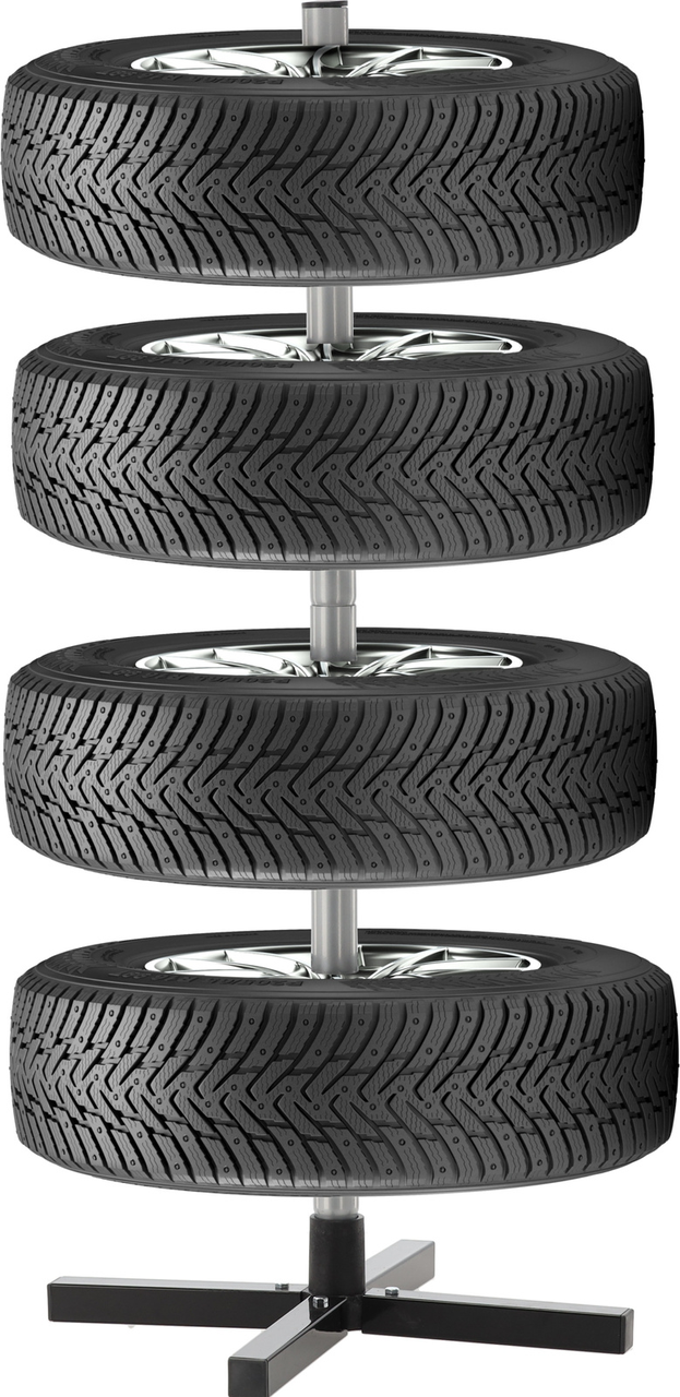 Стійка для зберігання шин Garden Line на 4 шт. максимальне навантаження 100 кг (2763428411)