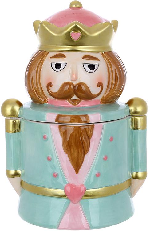 Банка для солодощів керамічна Лускунчик-принц 1400 мл