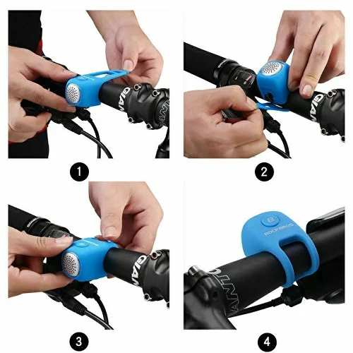 Звонок на велосипед Черный (D00649-1) - фото 2 Звонок на велосипед Черный (D00649-1) - фото 2