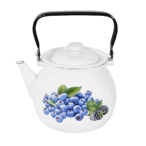 Чайник эмалированный Голубика 2,5 л (10170079) (10552789)