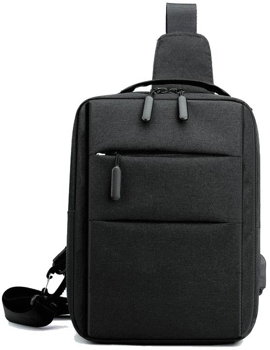 Сумка-слинг мужская Fashion Instinct Черный (ST134S black)