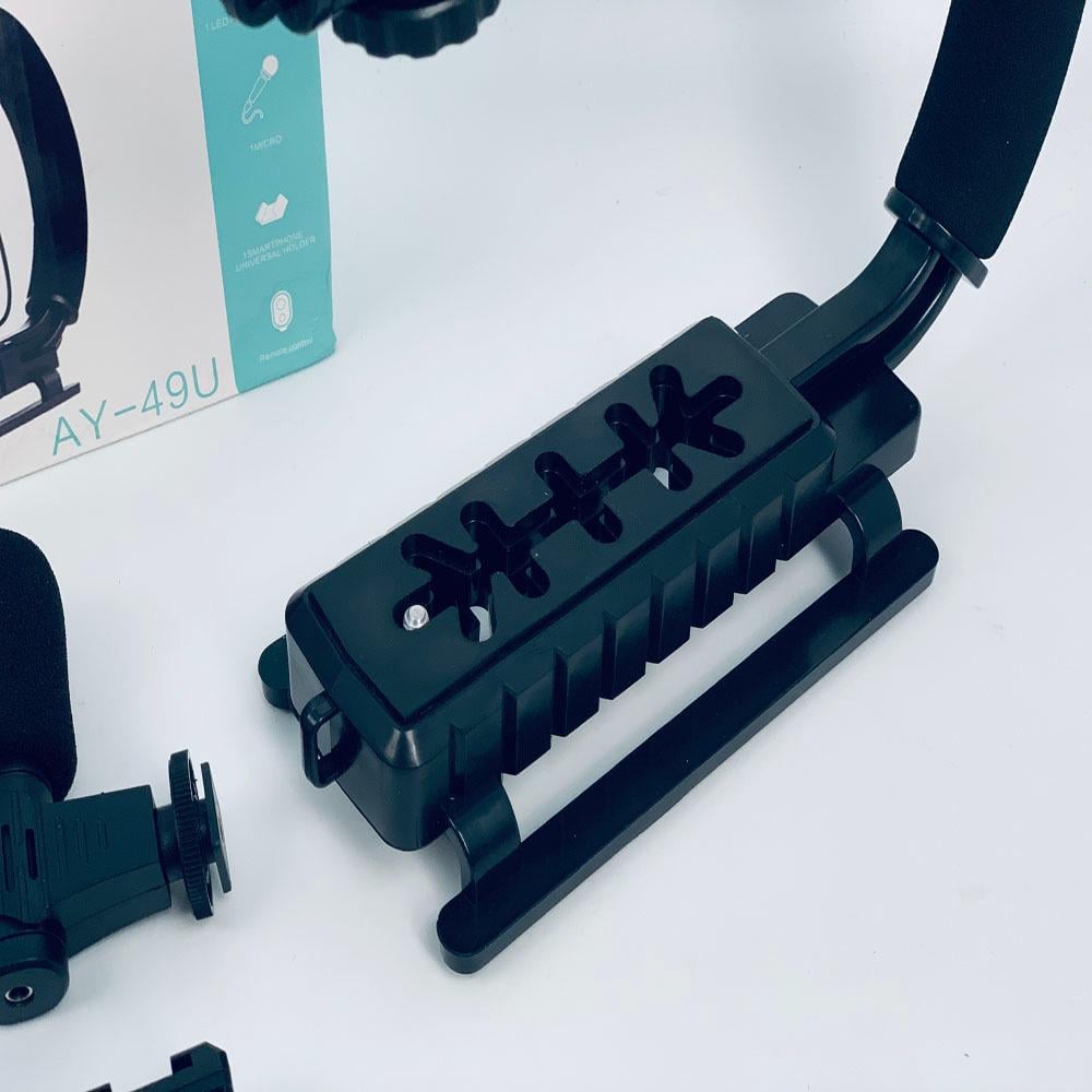 Набір Тримач для смартфона/Студійне світло/Мікрофон/Пульт - фото 11