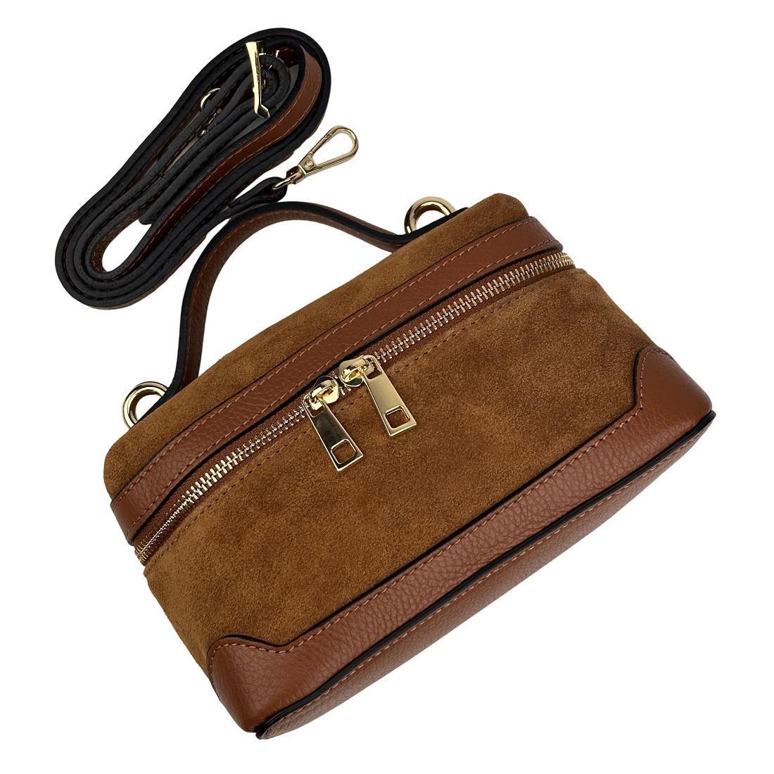 Женская сумка кроссбоди Firenze Italy F-IT-98885C Рыжий (2656560129) - фото 7