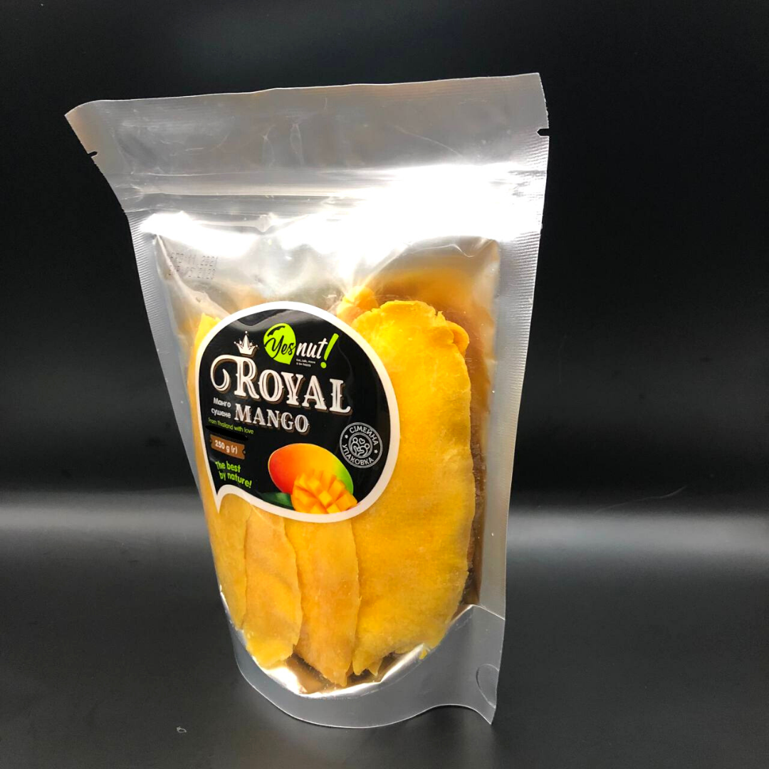 Сушений манго натуральний Natural Mango YESNUT! ROYAL 100% без цукру 250 г (YESNUT! mango-250) - фото 9