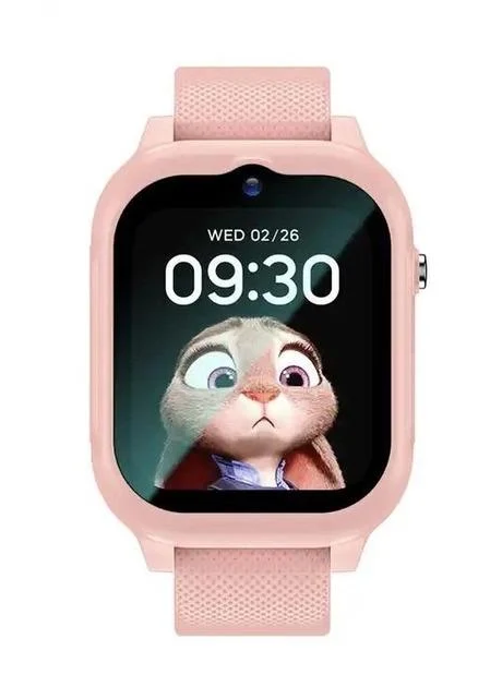 Смарт-годинник дитячий A1 з відеодзвінком/HD-камерою та GPS 2 змінних корпуса Рожевий (KW2-A1-Pink)