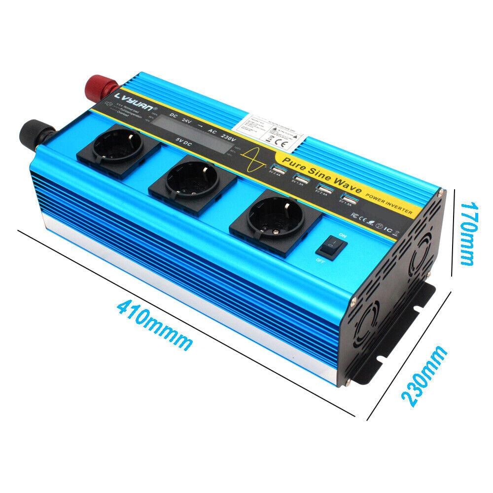 Инвертор Lvyuan 12-230V 3000/6000W (F-3000P) - фото 5 Инвертор Lvyuan 12-230V 3000/6000W (F-3000P) - фото 5