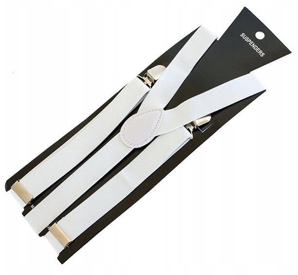 Подтяжки мужские для брюк Martom (BQ6A white) - фото 6 Подтяжки мужские для брюк Martom (BQ6A white) - фото 6