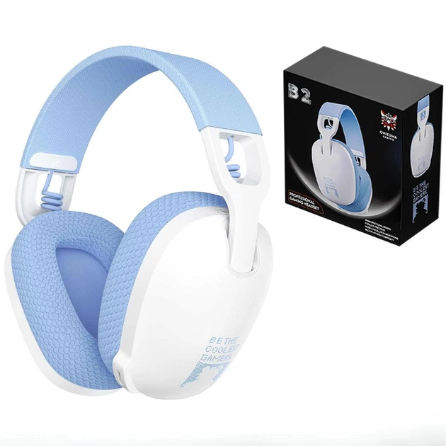 Наушники Onikuma B2 Lightspeed Wireless Gaming Headset White (34375756) Наушники Onikuma B2 Lightspeed Wireless Gaming Headset White (34375756)