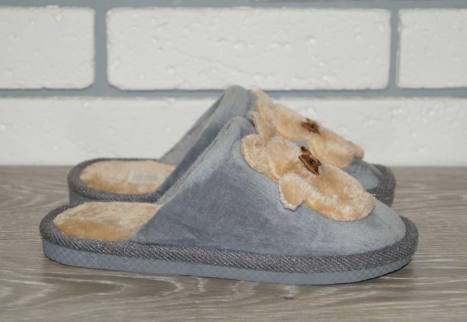 Тапочки комнатные Elmob 30/31 р. 20 см Серый (30143-3031) - фото 3