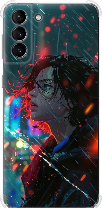 Чохол на Samsung Galaxy S21 Plus Нічні вогні (6096sp-2115-42517)