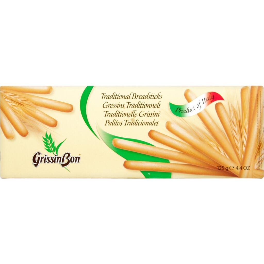 Палочки хлебные традиционные GrissinBon Traditional Breadsticks 125 г (1755468195)
