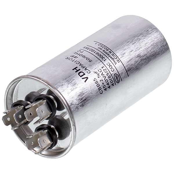 Конденсатор для электроприборов CBB65 45+2,5uF 450V (00000043447) Конденсатор для электроприборов CBB65 45+2,5uF 450V (00000043447)
