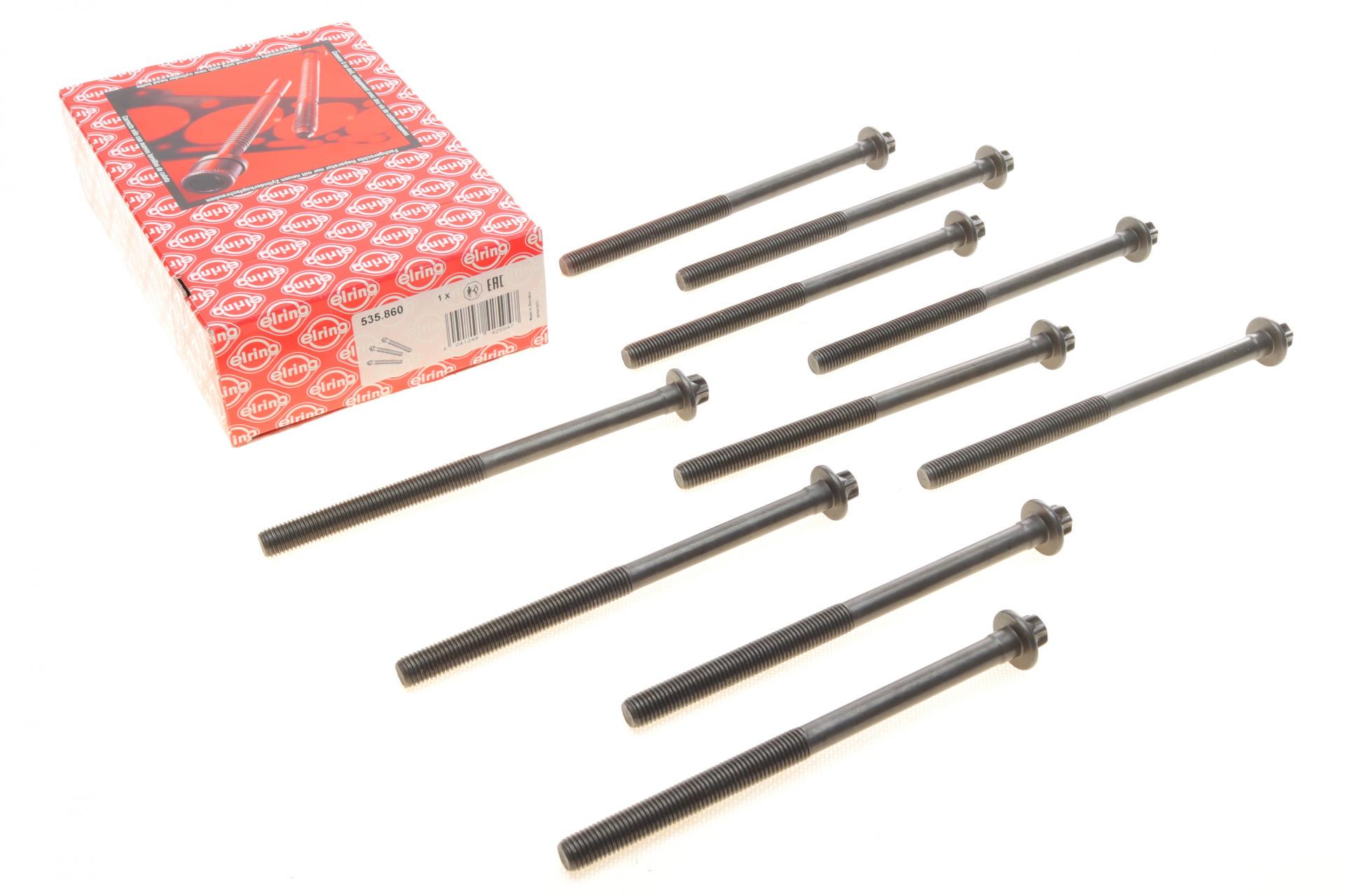 Болты головки ELRING E-class W211/W212 06-11 M11x1,5x170 мм 10 шт. (535,860)