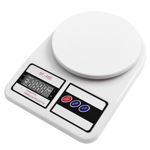 Весы кухонные электронные с дисплеем до 10 кг. деление 1 г. SF-400