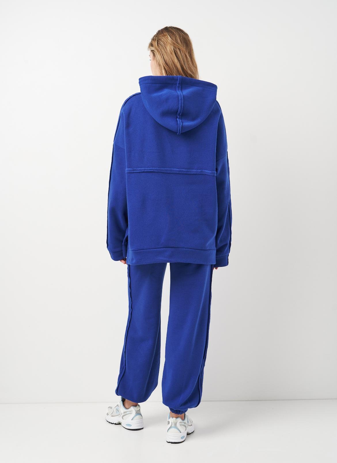 Спортивный костюм утепленный Вилена женский р. 54 Синий (2288073110) - фото 4 Спортивный костюм утепленный Вилена женский р. 54 Синий (2288073110) - фото 4
