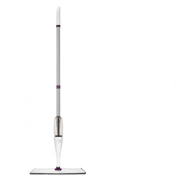 Швабра с распылителем Water Spray Mop с микрофиброй для быстрой уборки White