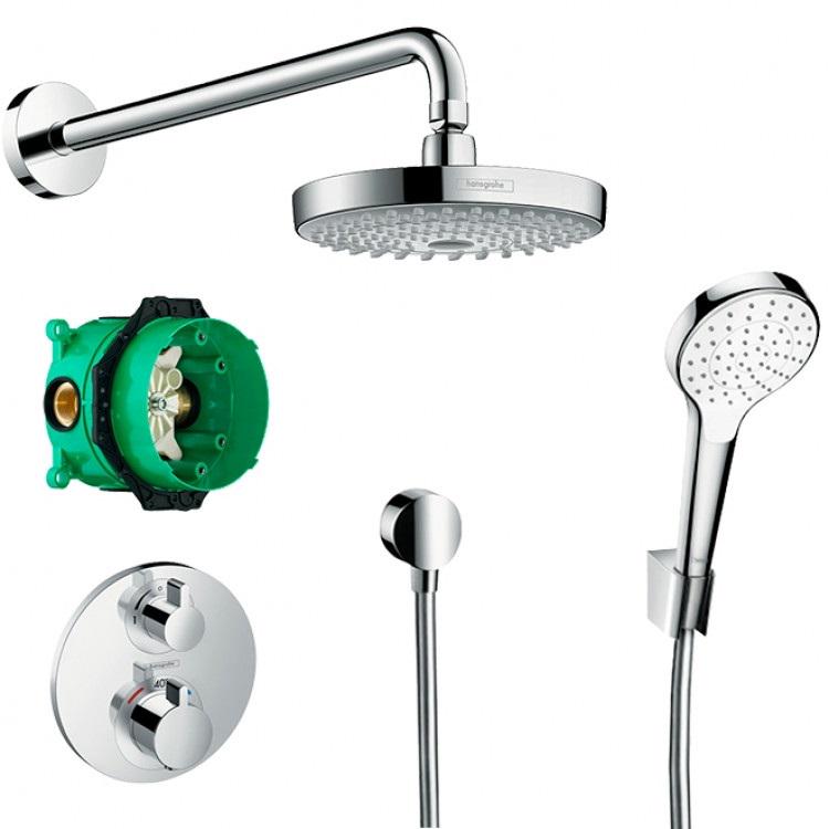 Душевая система с термостатом HANSGroheSHOWERSET Croma Select S/Ecostat S 27295000