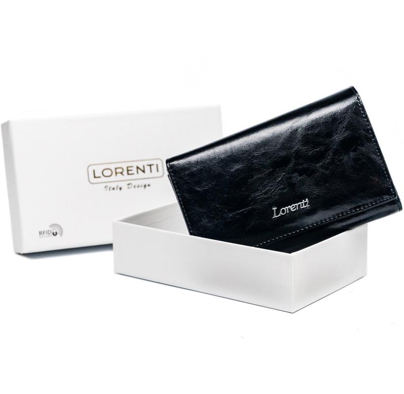 Кошелек женский кожаный LORENTI 76112-BPR-1387 Черный