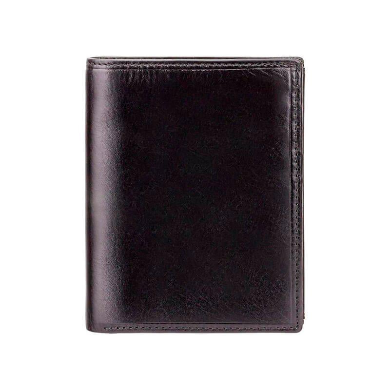 Портмоне мужское Visconti Milan Italian кожаное Black (MZ3 IT BLK)