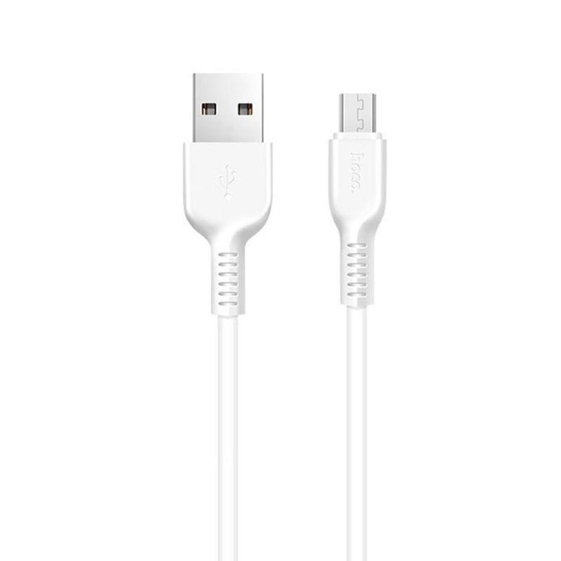Кабель дата Hoco X20 Flash Micro USB 1 м White (00000030878_2)