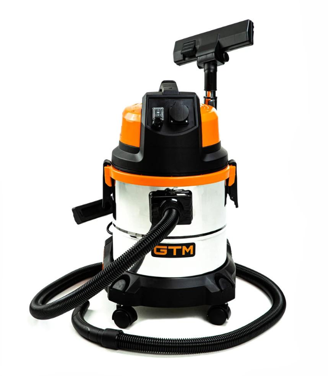 Пилосос будівельний GTM JN 503 2482146209 1600 Вт 20 л (2482146209)