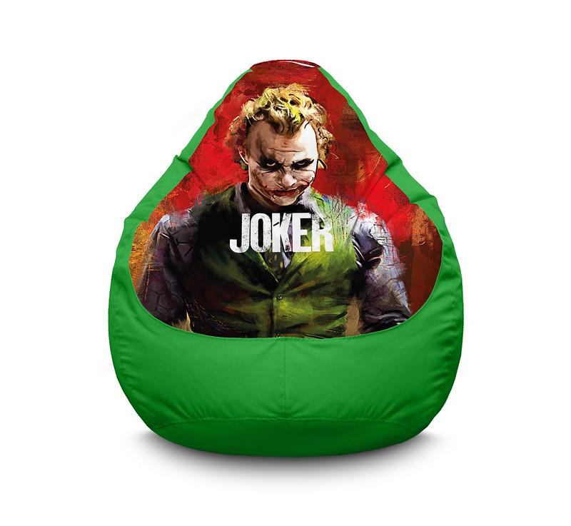 Кресло мешок iPuff Joker Classic Оксфорд XL 80x110 см Зеленый