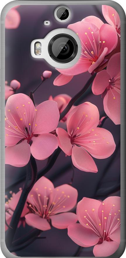 Чохол на HTC One M9 Plus Пурпурова сакура (6075u-134-42517)