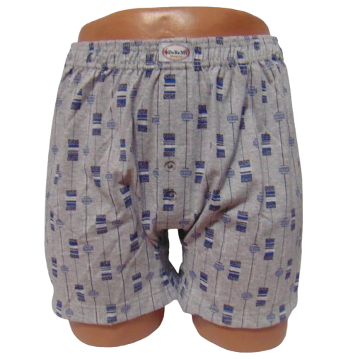 Труси чоловічі Doremi бавовняні XL Сірий (312-44-4)