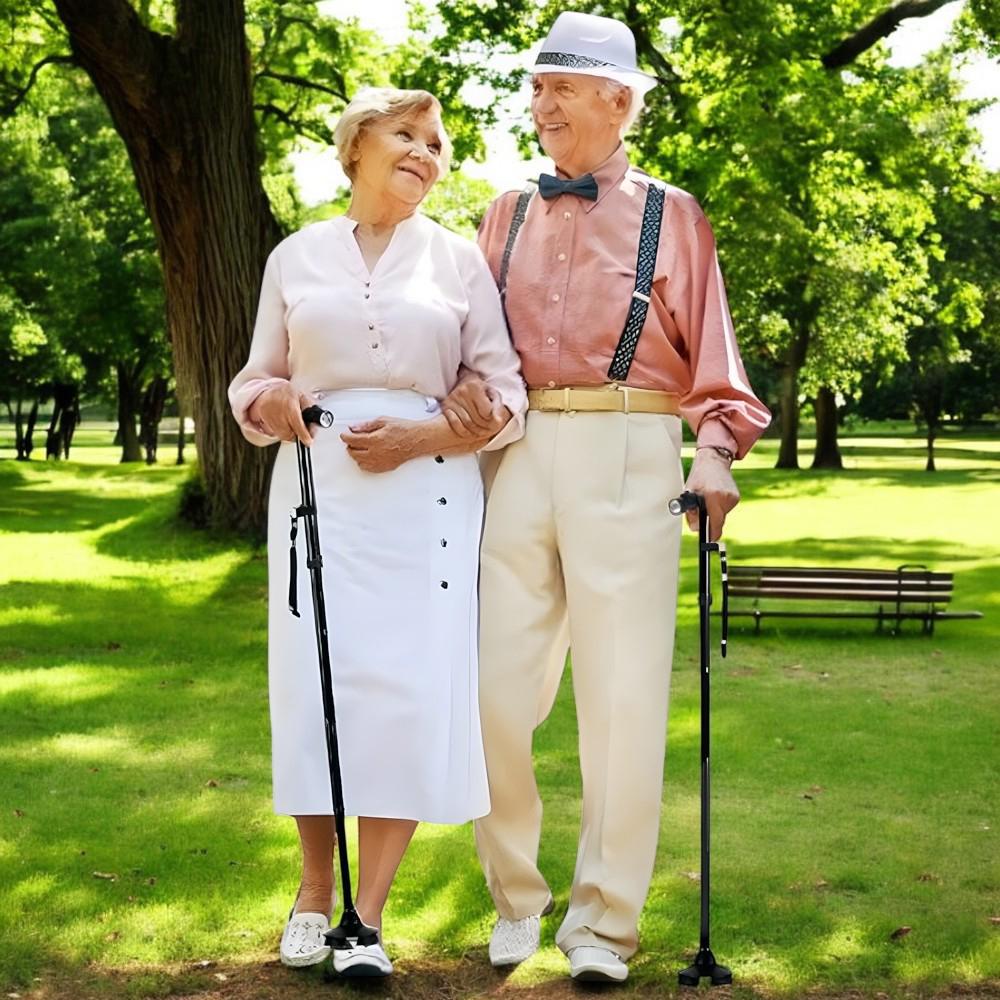 Тростина для ходьби Trusty Cane телескопічна регульована з ліхтариком - фото 2