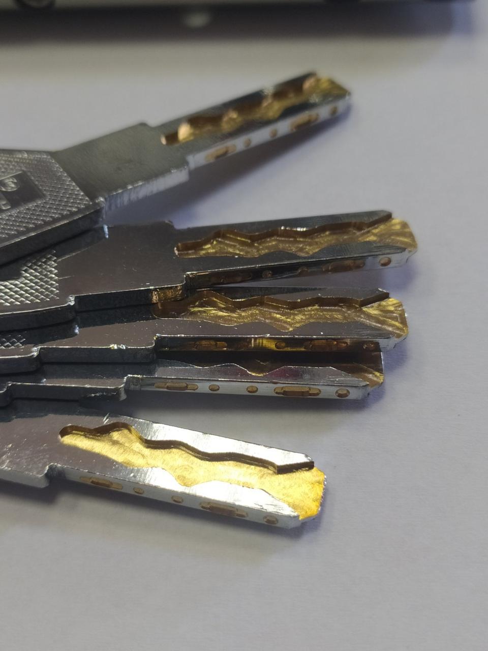 Цилиндровый механизм для замка Титан 3D серия M 80 SN - фото 2