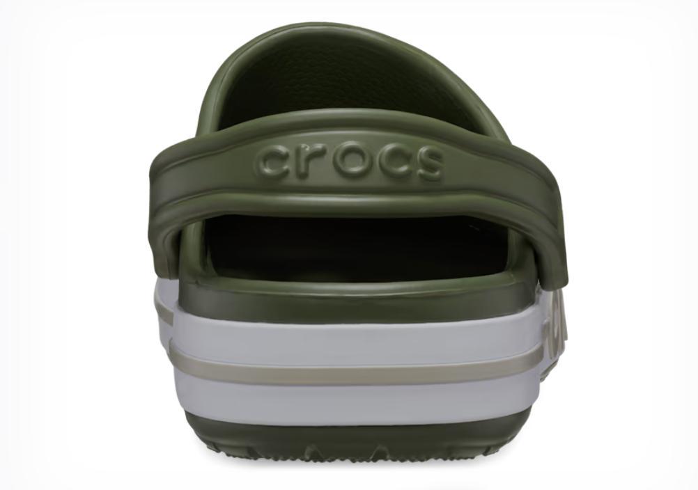 Сабо Crocs Bayaband Clog M10W12 р. 43 28 см Army Green Cobblestone (205089) - фото 5