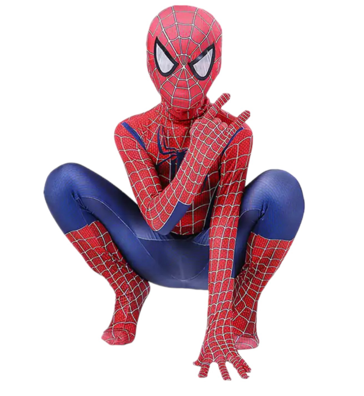 Костюм Spider Man с Балаклавой L 120-130см