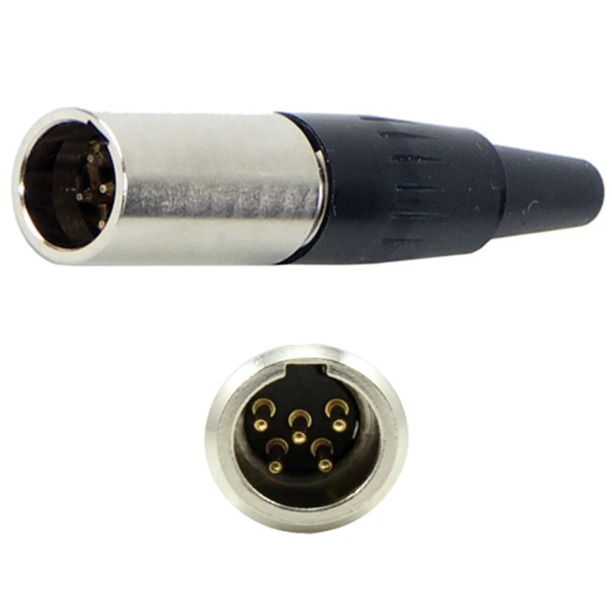 Кабельний роз'єм Moco SA102-5P mini XLR штекер 5 контактів 1 шт. (000049383) - фото 2 Кабельний роз'єм Moco SA102-5P mini XLR штекер 5 контактів 1 шт. (000049383) - фото 2