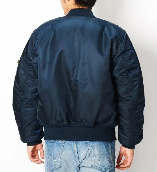 Куртка бомбер Alpha Industries Ma-1 Flight Jcket 2XL Blue (MJM21000C1B2XL) - фото 5