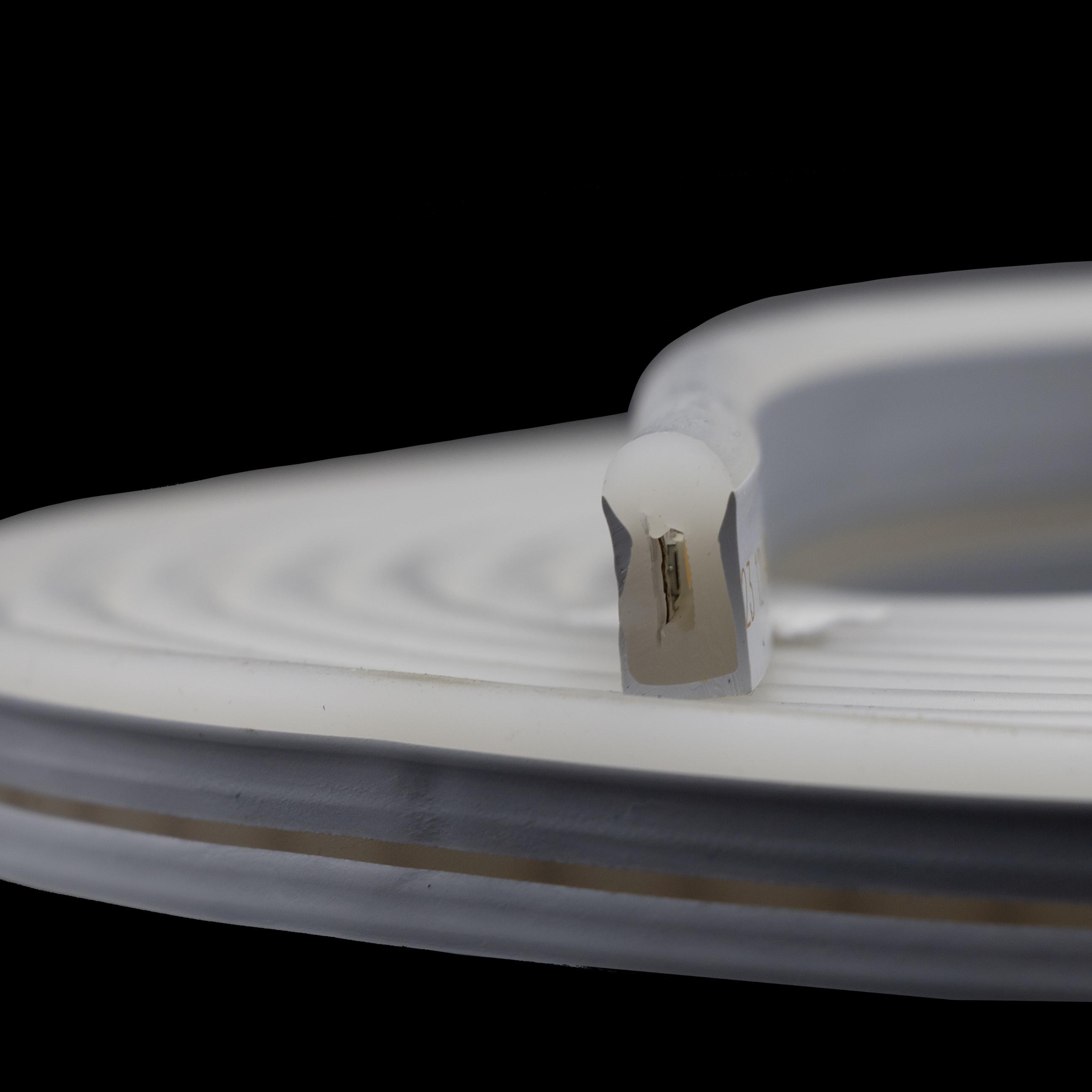 Світлодіодний неон Prolum Series-LF Pro 8x16 IP68 12V Теплий білий (30075965) - фото 5