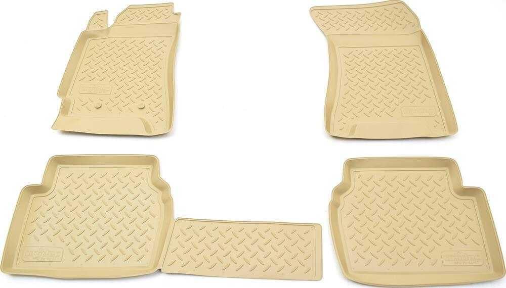 Коврики в салон полиуритановые NorPlast Honda CR-V V 2017- 4 шт. Бежевый (11526948)