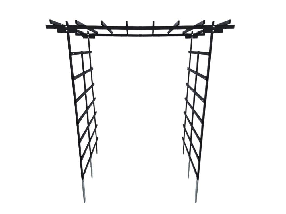 Опора цветочная SIMBUD Малинская лестница 150 см Черный (27884058) - фото 1