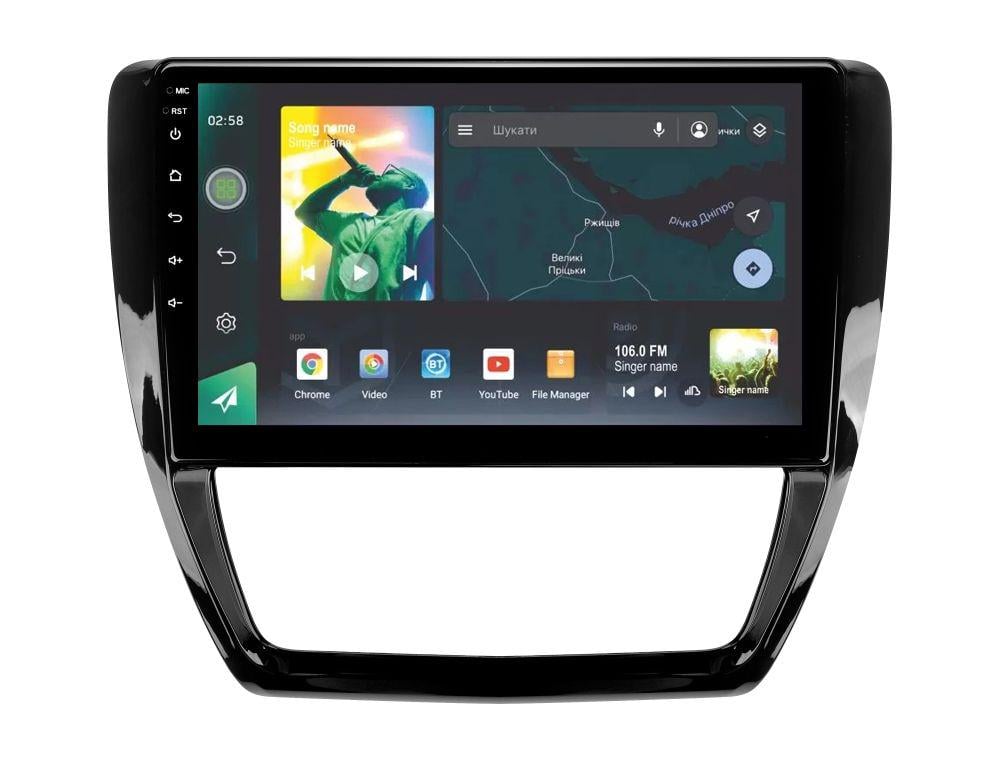 Магнітола штатна Sigma X10232 2/32 GB для Volkswagen Jetta 6 2011-2018 р. 10" (AR-72269)