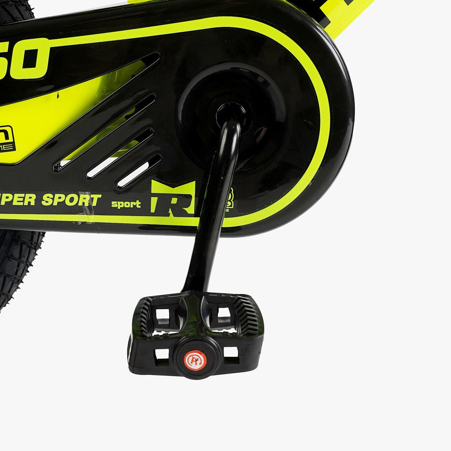 Велосипед двухколесный Corso Revolt 16" детский магниевый Желтый - фото 4 Велосипед двухколесный Corso Revolt 16" детский магниевый Желтый - фото 4