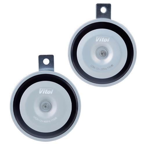 Сигнал електромагнітний дисковий Vitol CA-1195 12V 95 мм (00000062292)