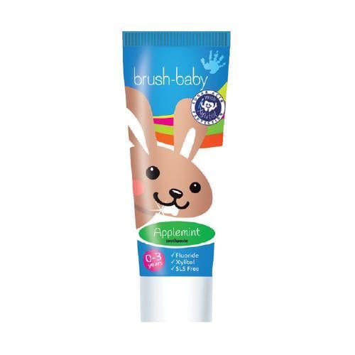 Зубная паста детская с ксилитом Brush-Baby 0-3 лет 50 мл (758)