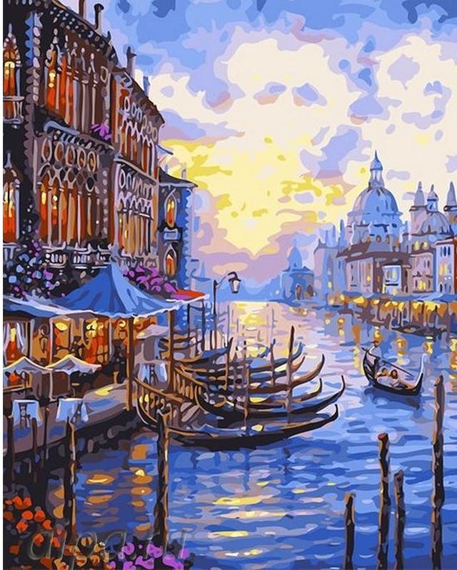 Картина по номерам Brushme "Венецианский пейзаж" (GX30326)