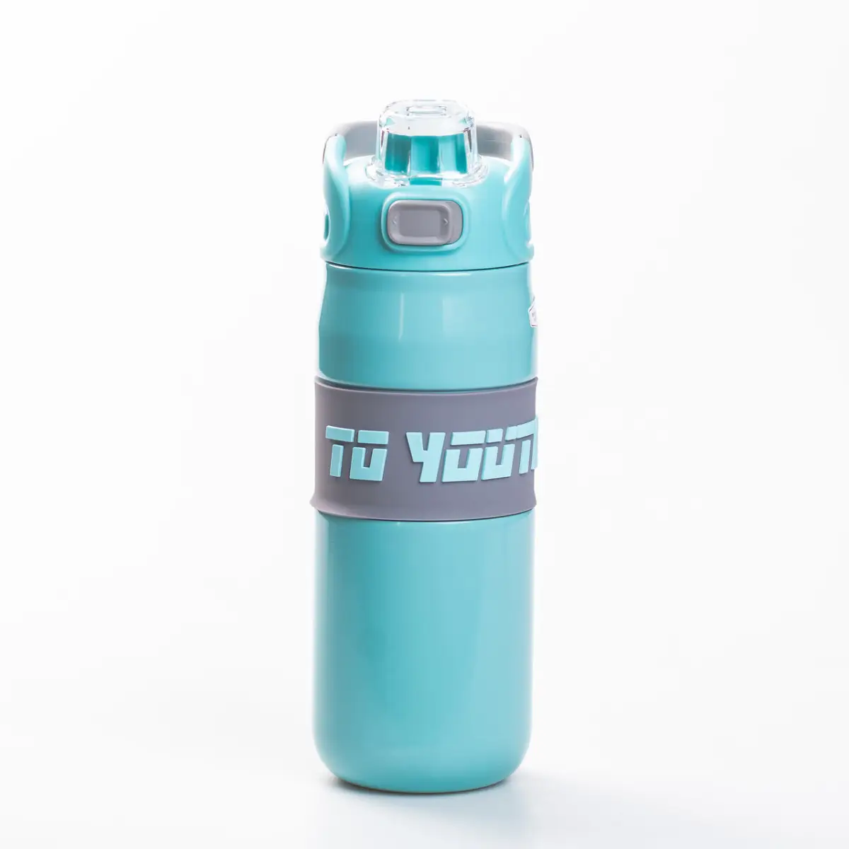 Термос спортивный с мундштуком 680 мл Мятный (HP-14-54М)